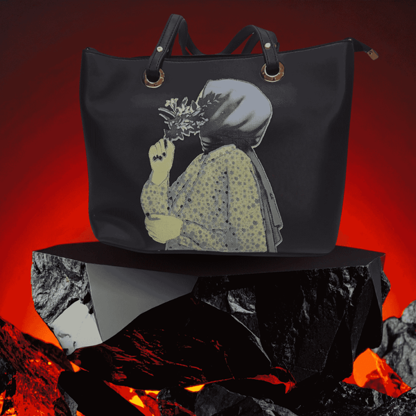 Silent Bloom Graphic Tote